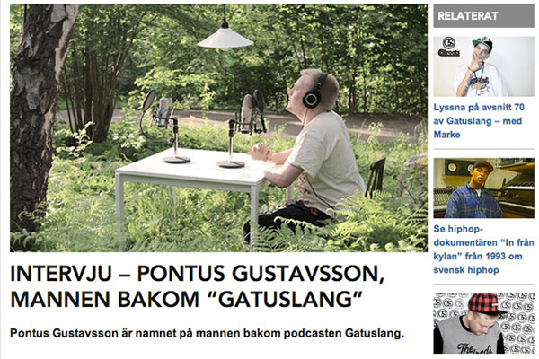Gatuslang belyses i svensk hiphop-media